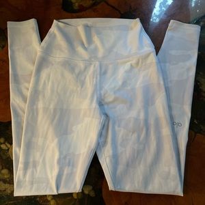 Alo White Camo Legging